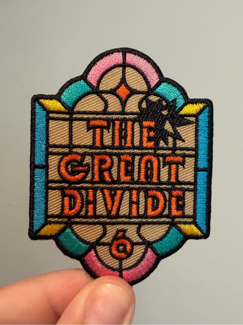 Noah Kahan - The Great Divide embroidered patch - NEW